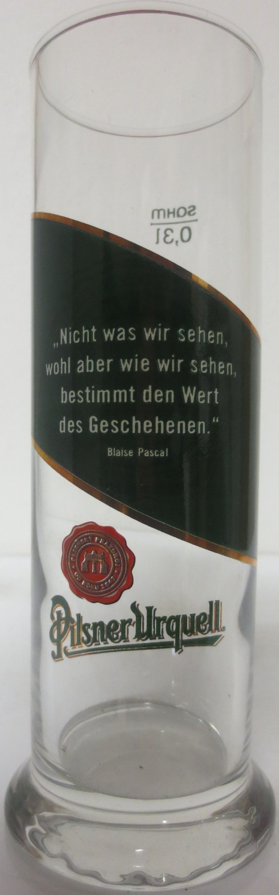  Pilsner Urquell Blaisce Pascal (0,3L)