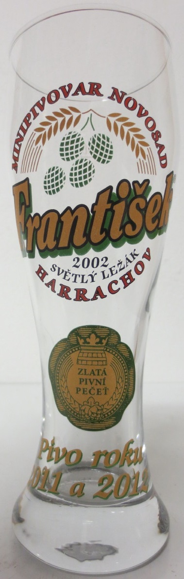 František MINIPIVOVAR NOVOSAD HARRACHOV Pivo roku 2011 a 2012 (0,3L) Perelsee