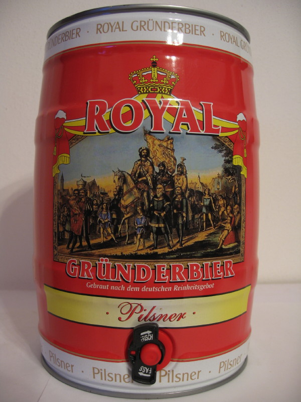 ROYAL GRÜNDERBIER Pilsner (5L) Nr.1