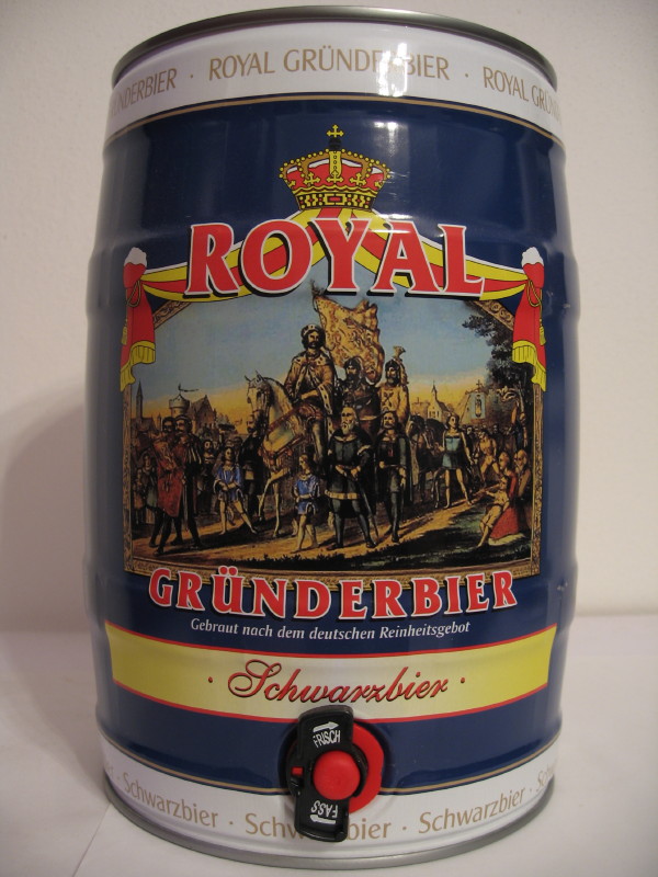 ROYAL GRÜNDERBIER Schwarzbier (5L) Nr.1
