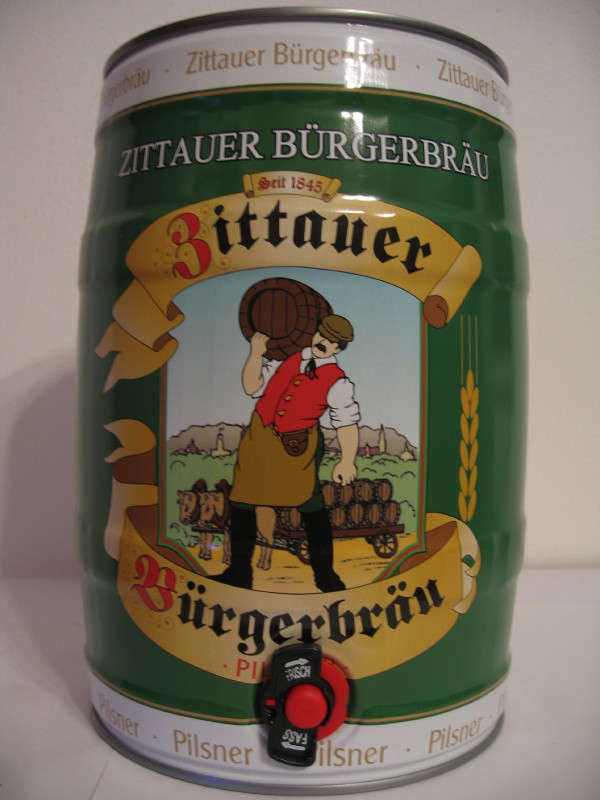 Zittauer Bürgebräu PILSNER (5L) Nr.1