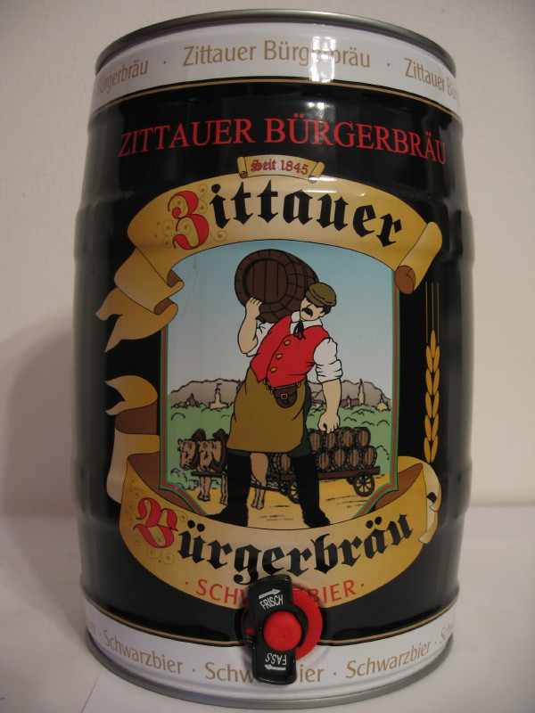 Zittauer Bürgebräu SCHWARZBIER (5L) Nr.1