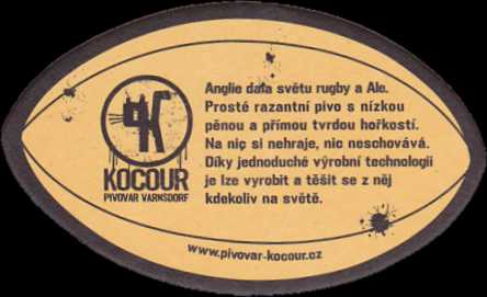 KOCOUR PIVOVAR VARNSDORF RUGBY (PTMP-S-ab) 