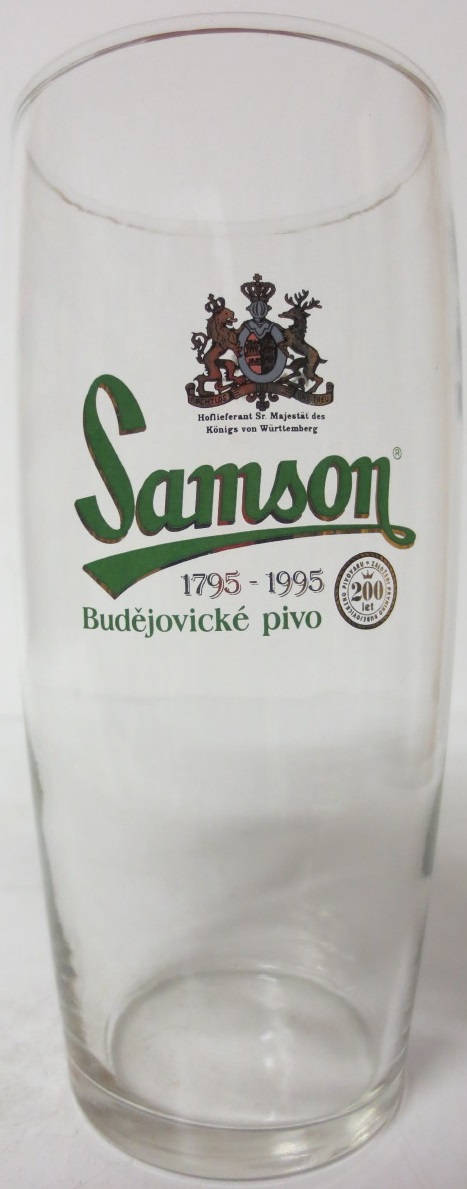 Samson 1795-1995 Budějovické pivo 200 let (0,5L) Willi
