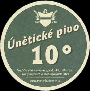 Unětické pivo 10° (PTMP-K-ab)