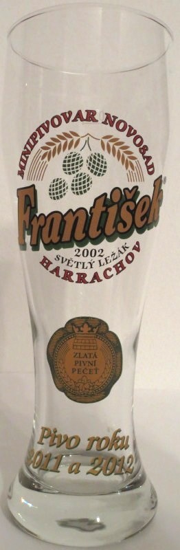 František MINIPIVOVAR NOVOSAD HARRACHOV Pivo roku 2011 a 2012 (0,5L) Perelsee