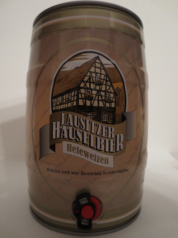 LAUSITZER HÄUSELBIER Hefeweizen (5L) Nr.1