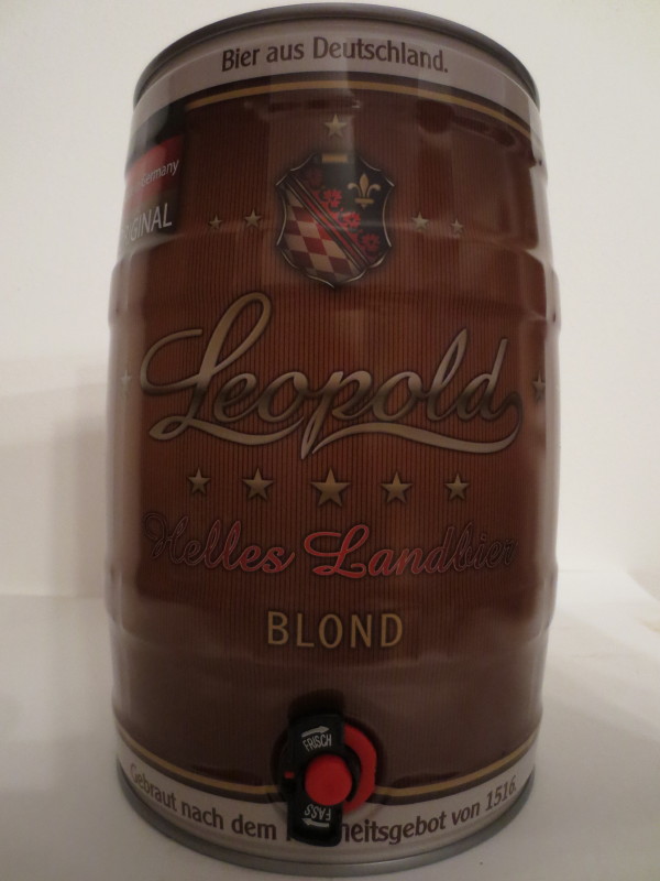 Leopold Helles Landbier BLOND (5L) Nr.1