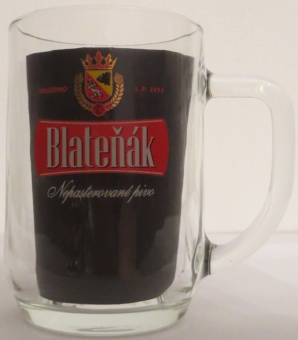 Blateňák nepasterizované pivo (0,5L) Bohemia