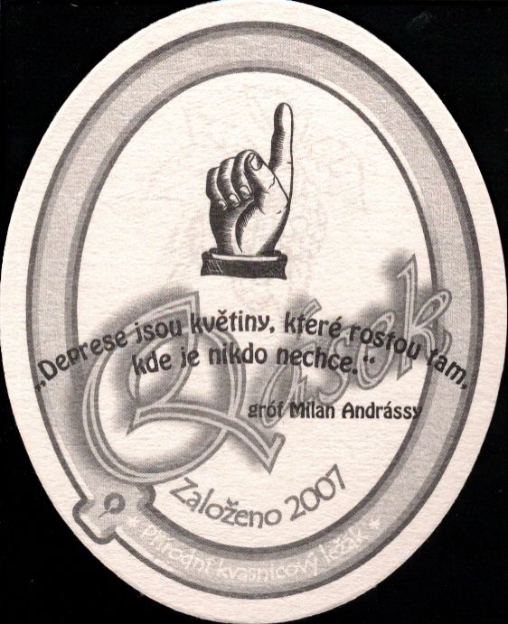 Qásek založeno 2007 (gróf Milan Andrássy) (PTMP-S-ab) 