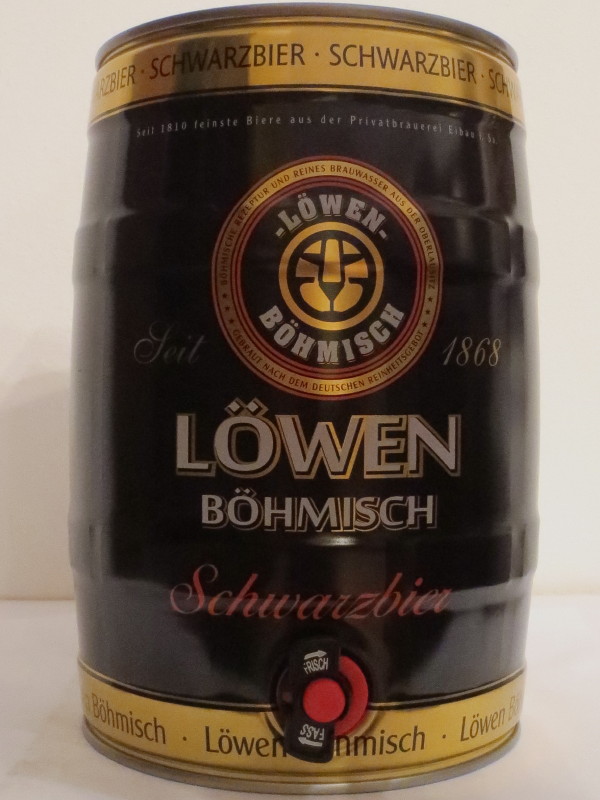 LÖWEN BÖHMISCH Schwarzbier (white) (5L) Nr.2 