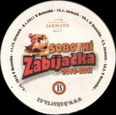 RESTAURACE A PIVOVAR U BEZOUŠKŮ SOBOTNÍ Zabíjačka 2010-2011 (PTMP-K-ab) -