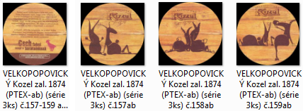 VELKOPOPOVICKÝ Kozel zal. 1874 (PTEX-S-ab) (série 3ks)