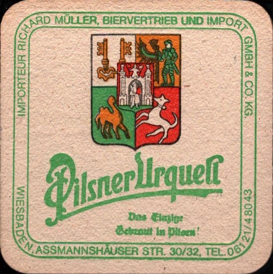 Pilsner UrquellDas Einzige Gebraut in Pilsen WIESBADEN (PTEX-ab)