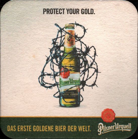Pilsner Urquell DES ERSTE GOLDENE BIER DER WELT (PTEX-Č-ab)