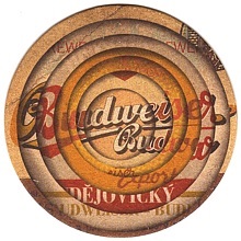 Budweiser Budvar BUDĚJOVICKÝ Unchanged for 111 years. (PTEX-K-ab)