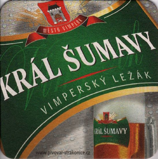 KRÁL ŠUMAVY VIMPERSKÝ LEŽÁK www.pivovar-strakonice.cz (PTVP-Č-a)