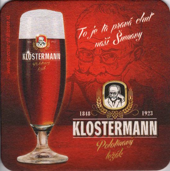 1848-1923 KLOSTERMANN Polotmavý ležák (PTVP-Č-a)