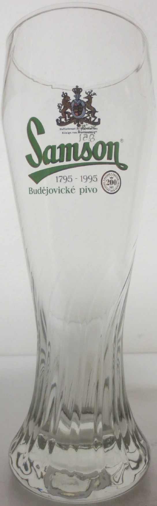 Samson 1795-1995 Budějovické pivo 200 let (0,5L) Perelsee