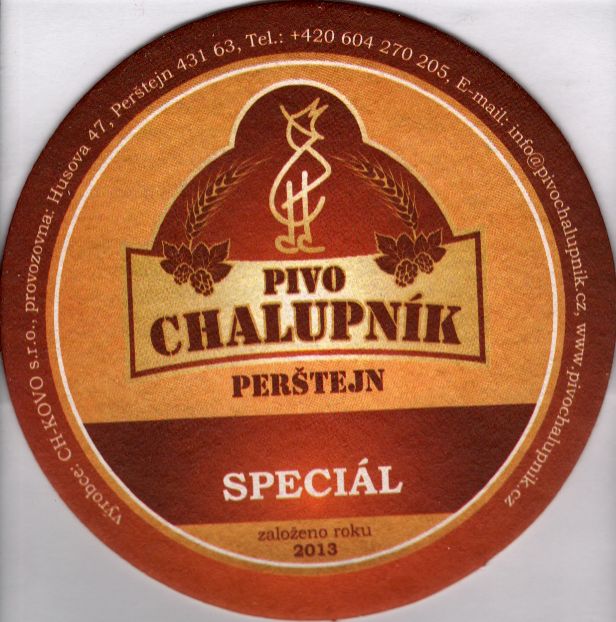 PIVO CHALUPNÍK PERŠTEJN SPECIÁL