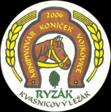 MINIPIVOVAR KONÍČEK VOJKOVICE RYZÁK KVASNICOVÝ LEŽÁK (PTMP-Č-ab) -