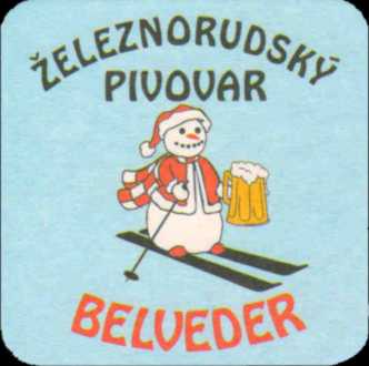 ŽELEZNORUDSKÝ PIVOVAR BELVEDER (červený kabátek) (PTMP-Č-a) 