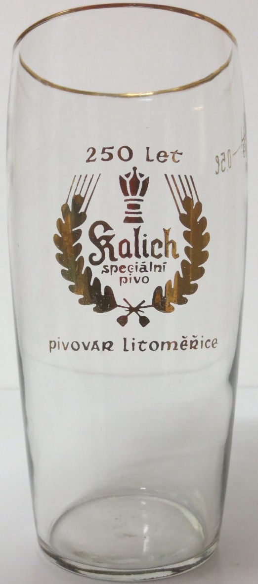 250 Let Kalich speciální pivo pivovar Litoměřice (0,5L) Willi 