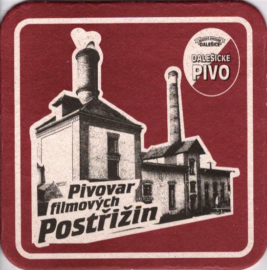 DALEŠICKÉ PIVO Pivovar filmových Postřižin (celá budova) (PTMP-Č-ab)