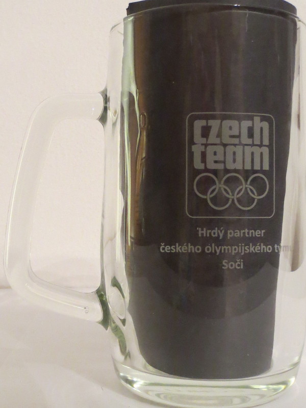 Pilsner Urquell hrdý partner českého olympijského týmu v Soči (0,5L) Ludwig