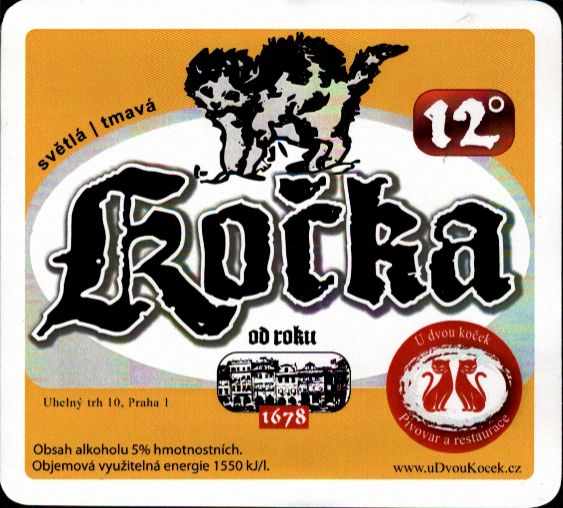 12° Kočka světlá-tmavá
