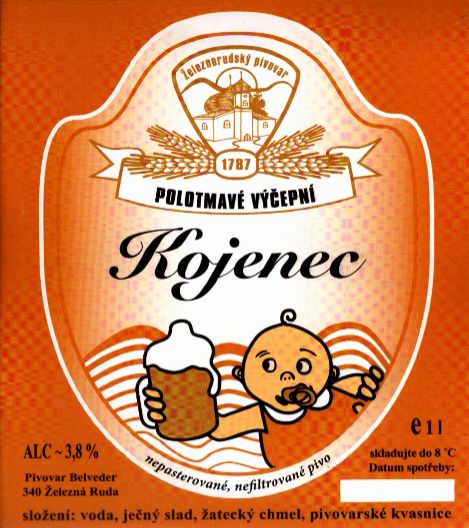 Kojenec POLOTMAVÉ VÝČEPNÍ (1L) (Železná Ruda) (S)