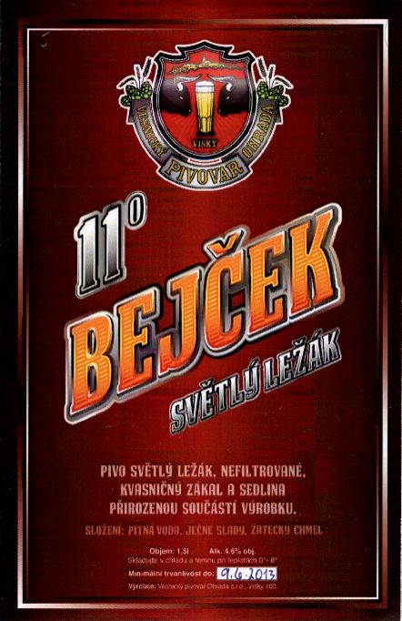 11° BEJČEK SVĚTLÝ LEŽÁK