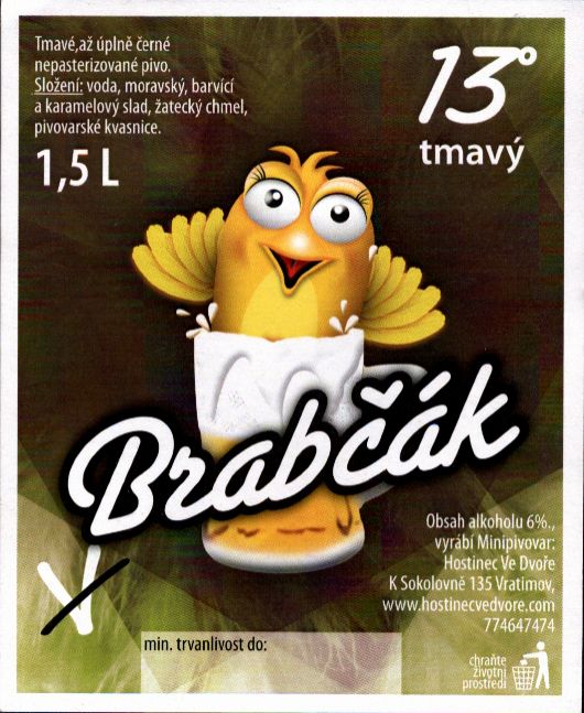 13° tmavý Brabčák (1,5L) (Vratimov) (S)