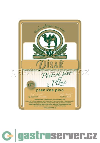 12% PÍSAŘ pšeničné pivo (rok 2010)