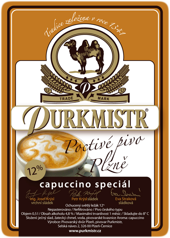 12% PURKMISTR capuccino speciál (rok 2012)