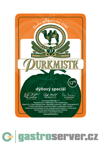 12% PURKMISTR dýňový speciál (rok 2011)