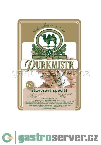 12% PURKMISTR zázvorový speciál (rok 2010)