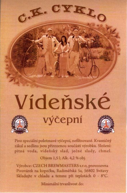 C.K. CYKLO Vídeňské výčepní (1,5L) (Svitavy) (S)