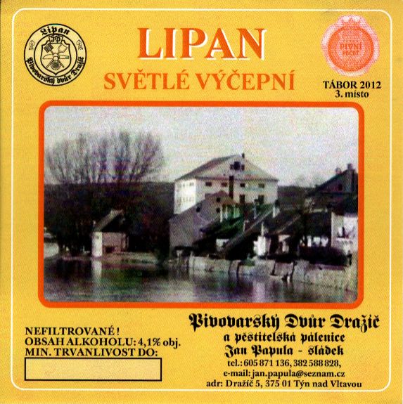 LIPAN SVĚTLÉ VÝČEPNÍ (Dražíč) (E)