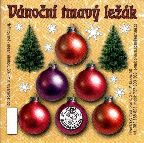 Vánoční tmavý ležák (Dražíč) (E)
