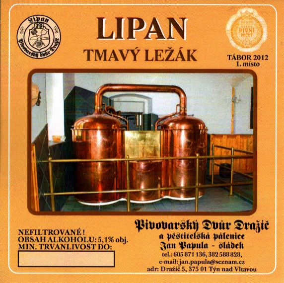 LIPAN TMAVÝ LEŽÁK (Dražíč) (E)