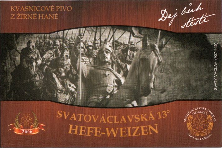 SVATOVÁCLAVSKÁ 13° HEFE-WEIZEN