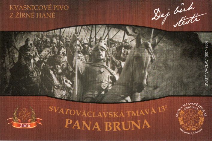 SVATOVÁCLAVSKÁ TMAVÁ 13° PANA BRUNA