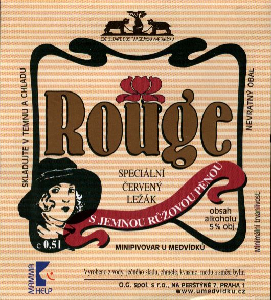 Rouge SPECIÁLNÍ ČERVENÝ LEŽÁK (0,5L)