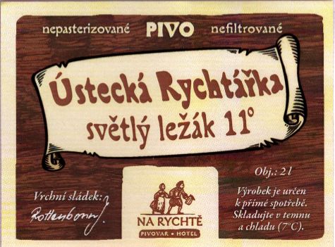 Ústecká Rychtářka světlý ležák 11° (2L)