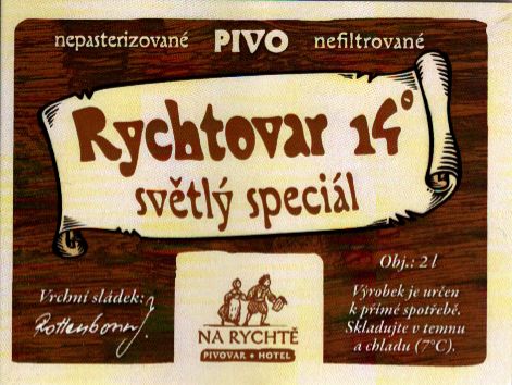 Rychtovar 14° světlý speciál (2L)