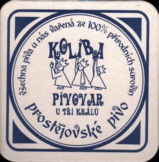 PIVOVAR U TŘÍ KRÁLŮ prostějovské pivo (modrý) (PTMP-Č-a) 