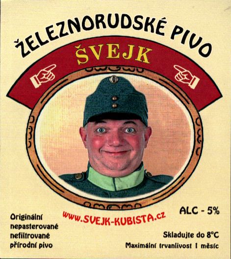 ŽELEZNORUDSKÉ PIVO ŠVEJK (Železná Ruda) (E)
