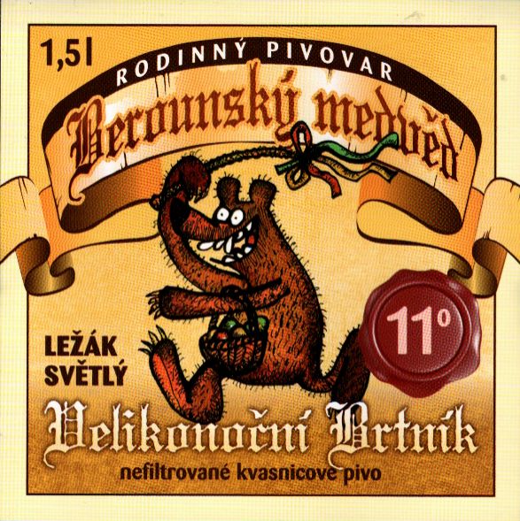 11° Velikonoční Brtník LEŽÁK SVĚTLÝ (1,5L) (Beroun) (S)