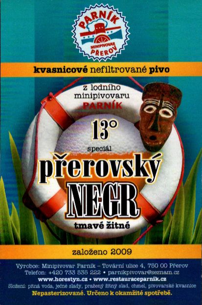 13° přerovský NEGR tmavé žitné
